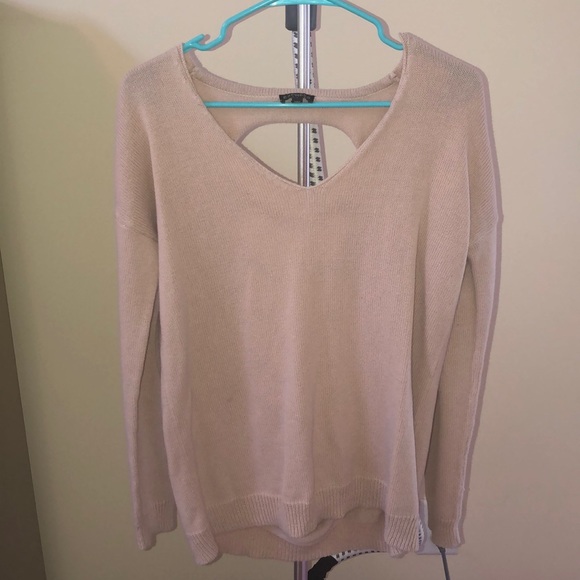 Express Sweaters - Open back express sweater